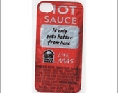 taco bell iphone 5 case, iphone 4/4s case, hot sauce live mas