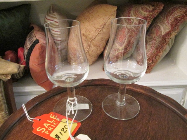 Vintage 18th Century Cognac Glasses