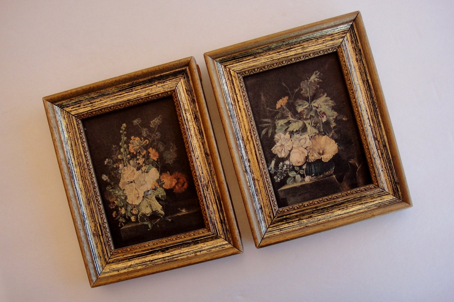 Beautiful Set of Romantic  Floral Wall Hanging, Gothic Home Decor ,Romantic Vintage