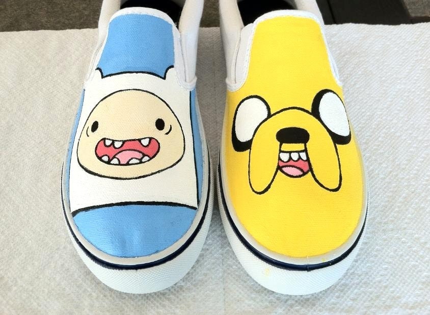 ADVENTURE TIME Finn and Jake Shoes