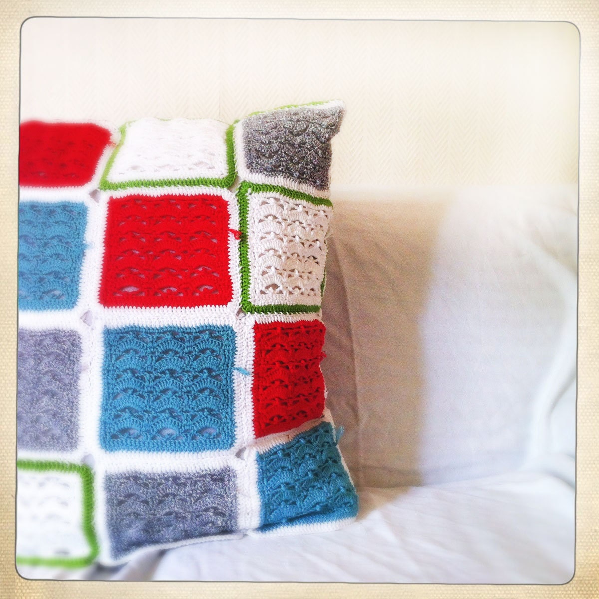 blancaperse Multicolored Pillow