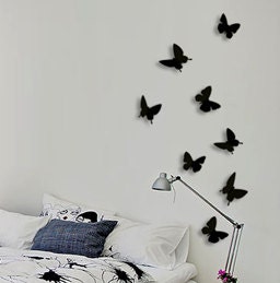 Butterflies, Wall butterflies, Bedroom decor,  VDP5