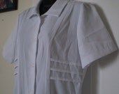 NURSE RATCHET Vintage White Cross Nurse Dress Uniform