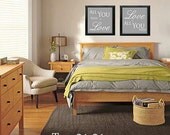 INSTANT DOWNLOAD - 2 Quote Prints "All you need is Love" Digital print
