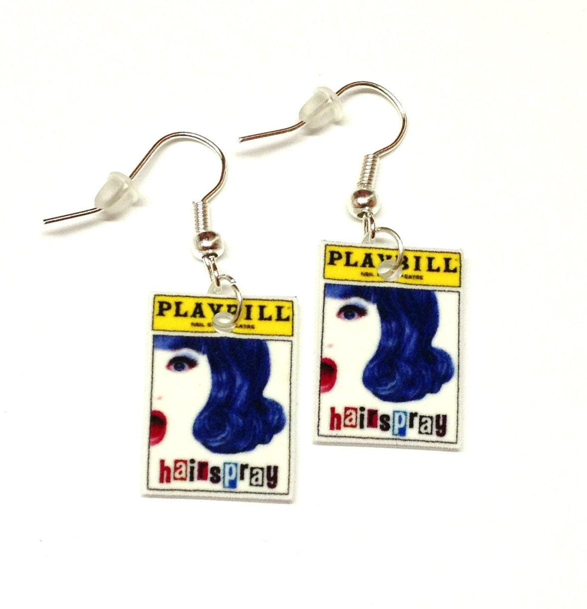 Hairspray Playbill Earrings