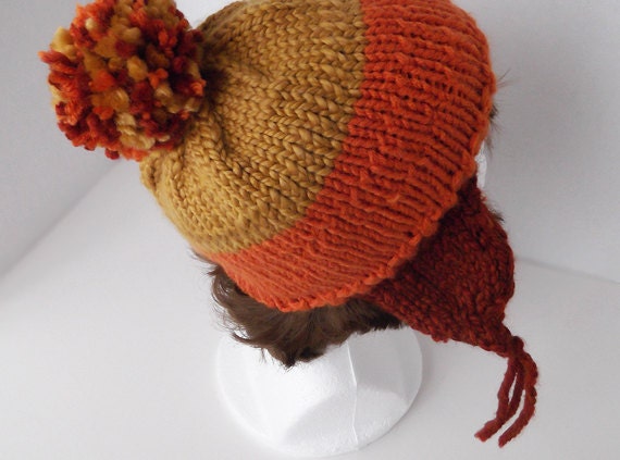 The Cunning Endangered Species Hand Knit Earflap Hat
