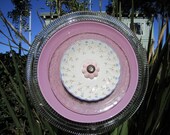 Spring Glass Ceramic Garden Plate