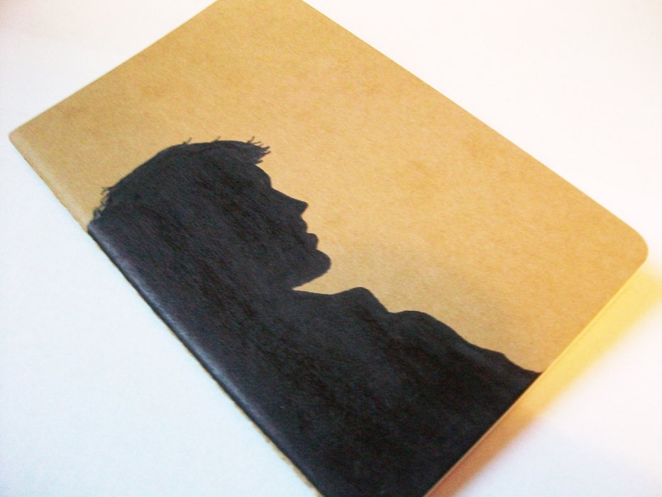 Supernatural Blank Moleskine Notebook- Castiel