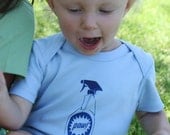 POW spray cleaner bodysuit for boys, 100% organic cotton