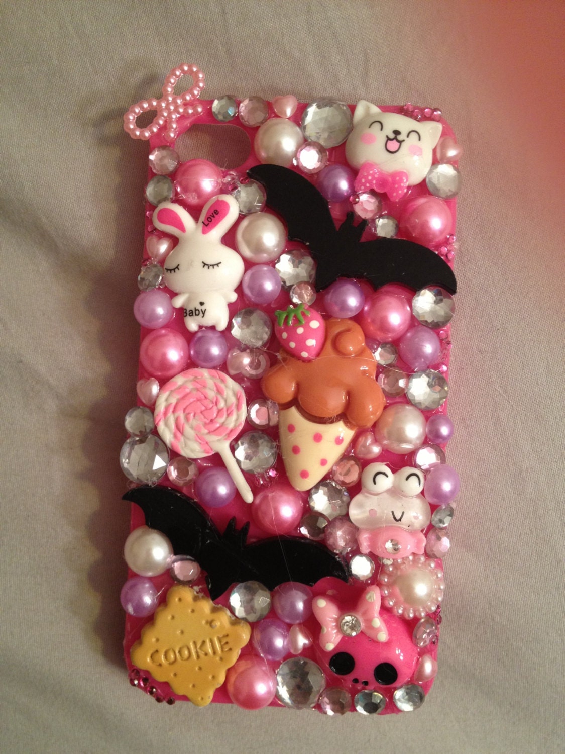 Pink bling iPhone 4 case