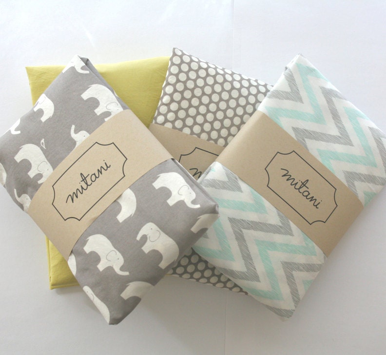 organic cotton crib fitted sheet for boys, girls or neutral