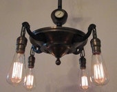 Steampunk Light vintage industrial chandelier antique lighting steampunk lamp edison bulb fixture