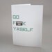 Fun Card, Boston Card - "Yaself"