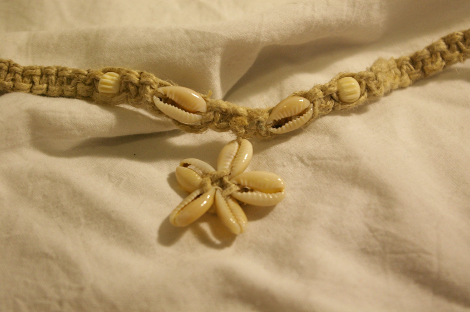 Hemp Shell Necklace