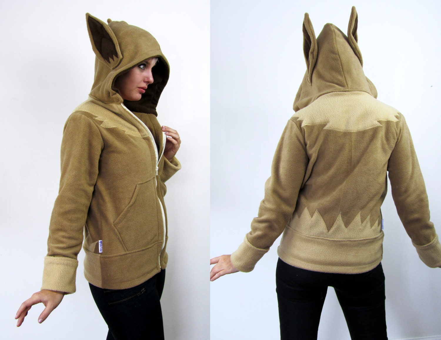 Evolution Zero -- Handmade Anti-Pill Fleece Hoodie / Sweatshirt