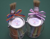Personalized Sidewalk Chalk Paint Party Favors
