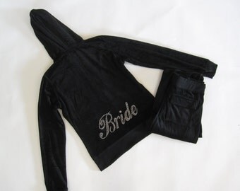 bride velour tracksuit