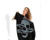 Black OG Terrycloth Beach Towel