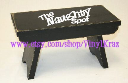 Naughty Spot Decal
