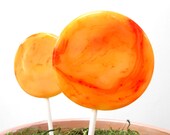 Dixie Summer Gourmet Lollipops - Honeysuckle, Peach and Lemon - Set of 7 - Southern Party Favors
