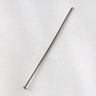 100 pcs - 2 Inch Gunmetal Head Pins 20 Gauge
