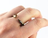 Crystal Nail Ring