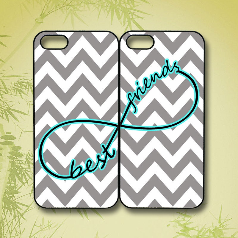 chevron Best Friends - iphone 4 case, iphone 5 case, ipod 5 case, ipod 4 case, ipod touch case, ipod touch 4,  ipod touch 5, infinity