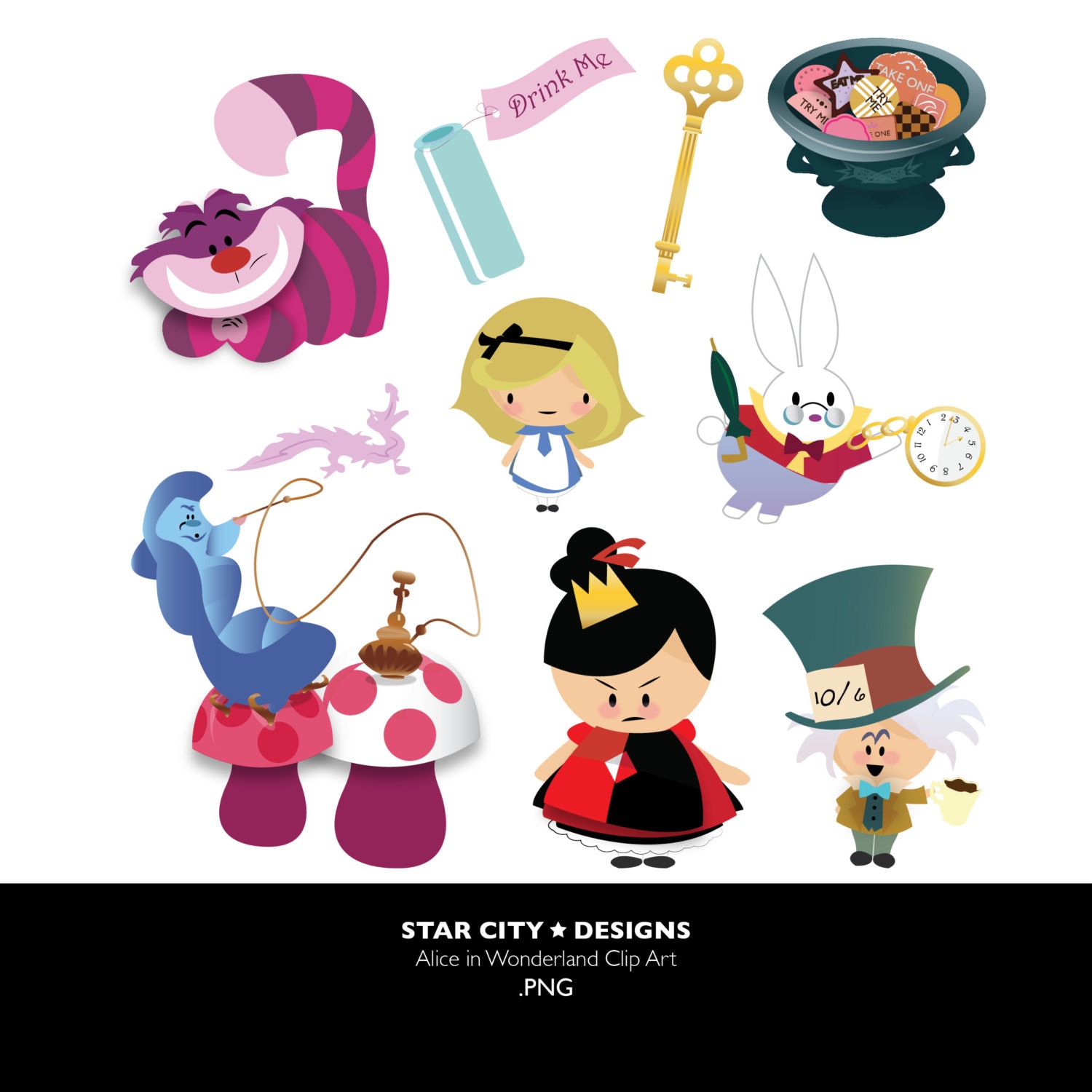 Pin by Sara T on Disney Alice in wonderland clipart