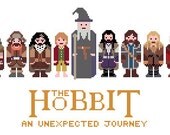 The Hobbit Cross Stitch Pattern - An Unexpected Journey (PDF) INSTANT DOWNLOAD