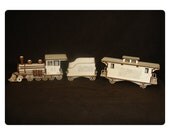 Laser-Cut Wooden Train Kit