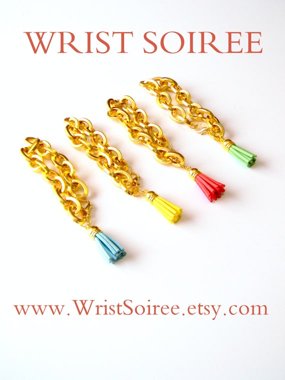 Wrist Soiree: Tassel Bracelets