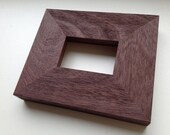 ACEO ATC Art Card Framing: Massive Dark Brown wooden frame, fits 2.5"x3.5"