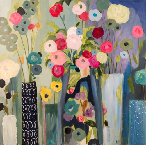 Original Painting--Create Beauty Every Day 40x40