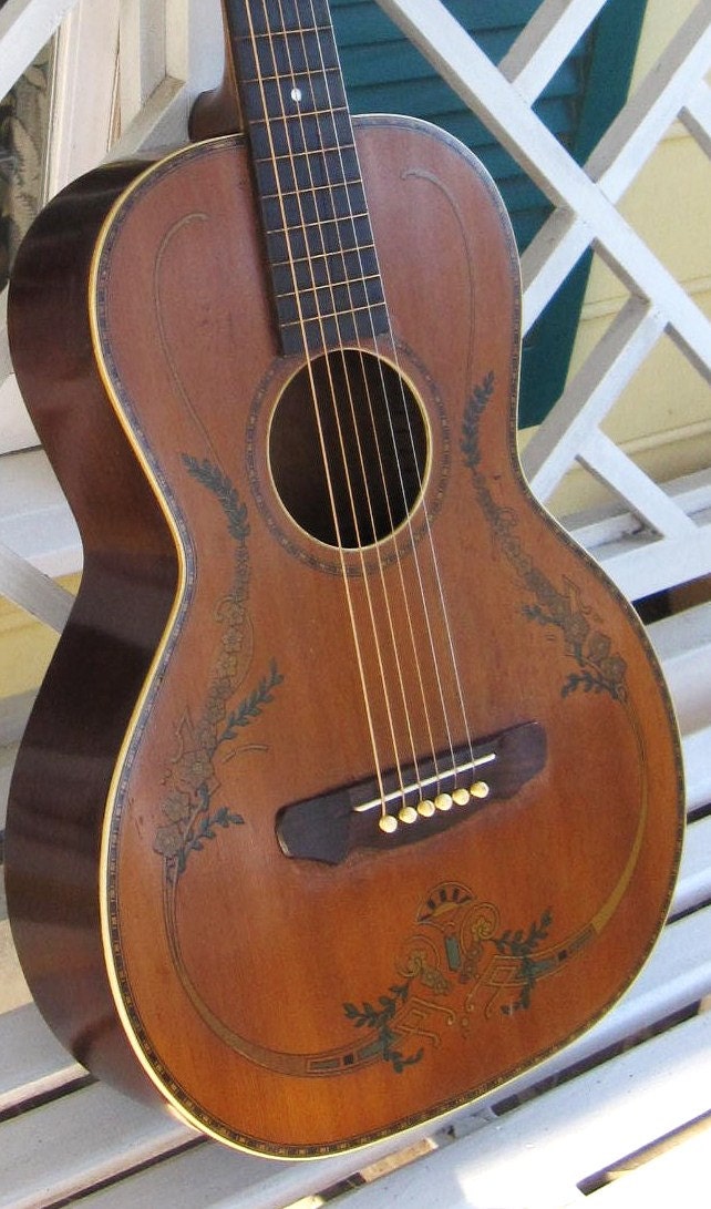 stromberg voisinet parlor guitar