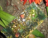 SKELETON GARDEN soap - tangerine, fallen leaves, hydrangea sea salt floral soap - handcrafted, vegan, natural