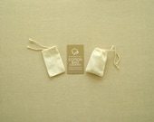 2 x 3 qty. 10 Best Cotton Muslin bags, tiny favor bags, 2x3 cotton bag