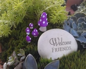 Miniature Mushrooms - fairy garden accessories