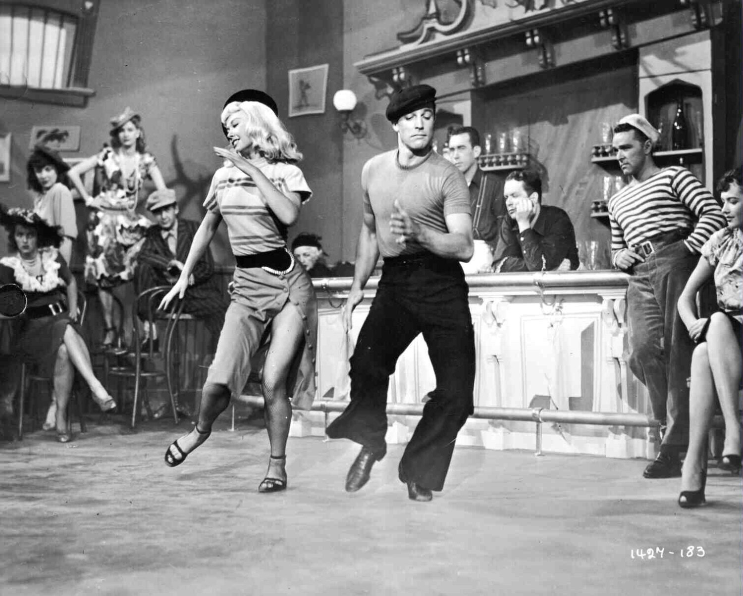 Gene Kelly and Vera Ellen Dancing, Old Hollywood Magnet