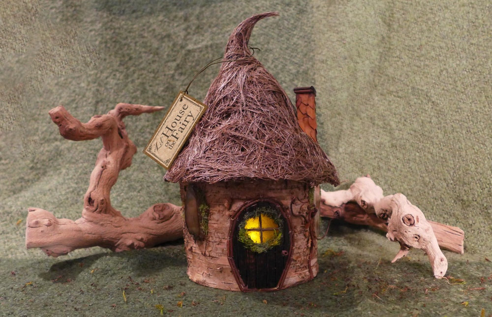 Fairy /The Wizard's Cottage / Fairy House with light