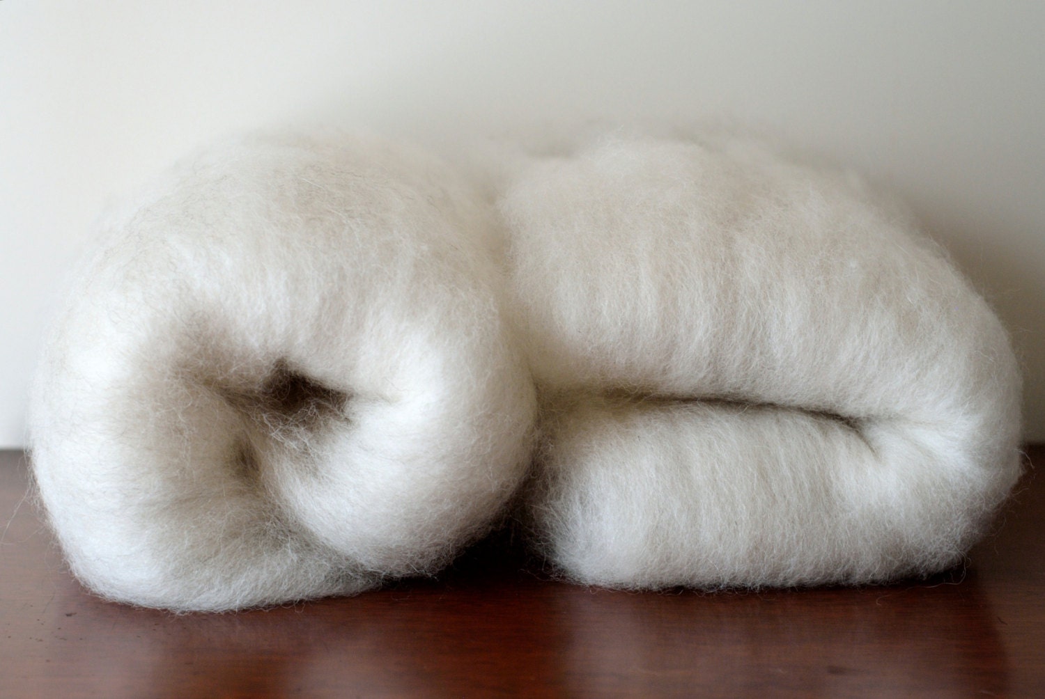 Spinning Batt Set, Alpaca/Gotland/German Angora 4.18 oz - Cloud