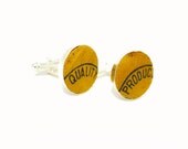 QUALITY PRODUCT Vintage Baseball Glove Leather Cufflinks