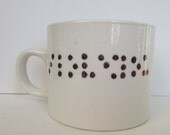 I Love You Braille mug