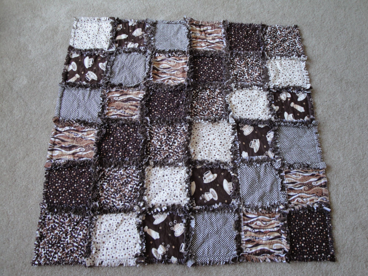 Coffee Time Quilt - Grannynkids