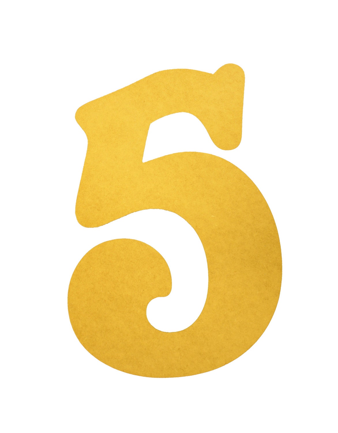 Unfinished Wooden Numbers Large Paintable by BuildACrossCanton