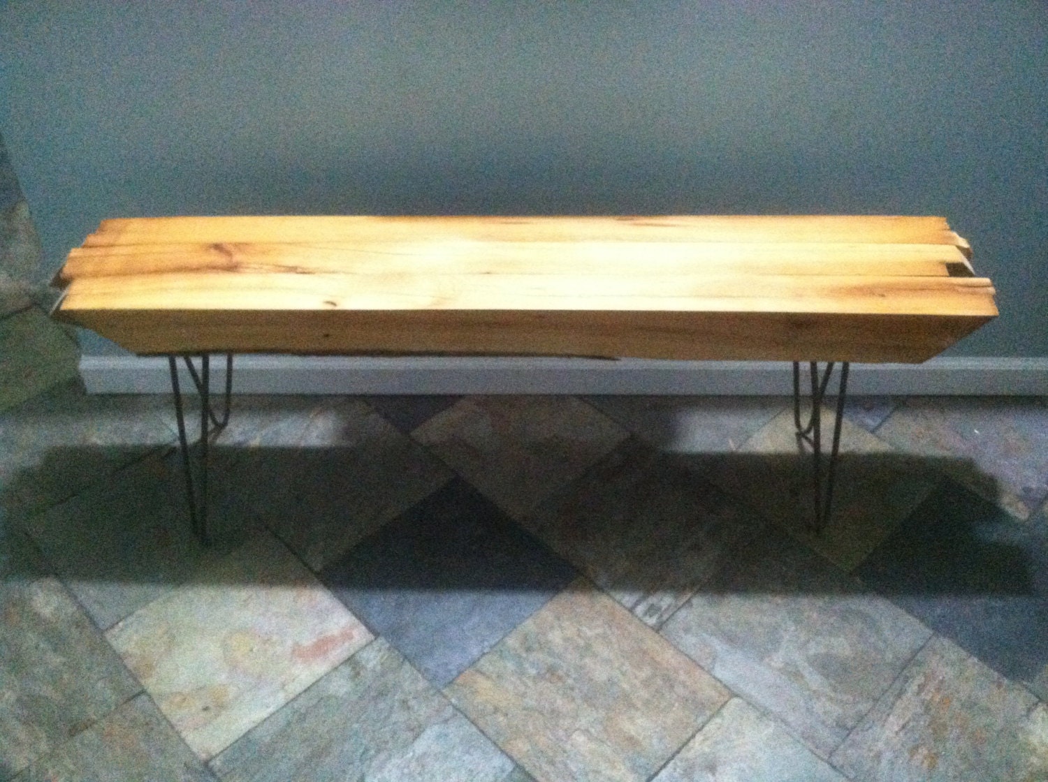 Oak Barn Wood Bench