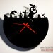 EVIL DEAD Style Design Vinyl Record Clock - Hand Cut
