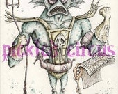 Bad Day for Pisces (Original Artwork)