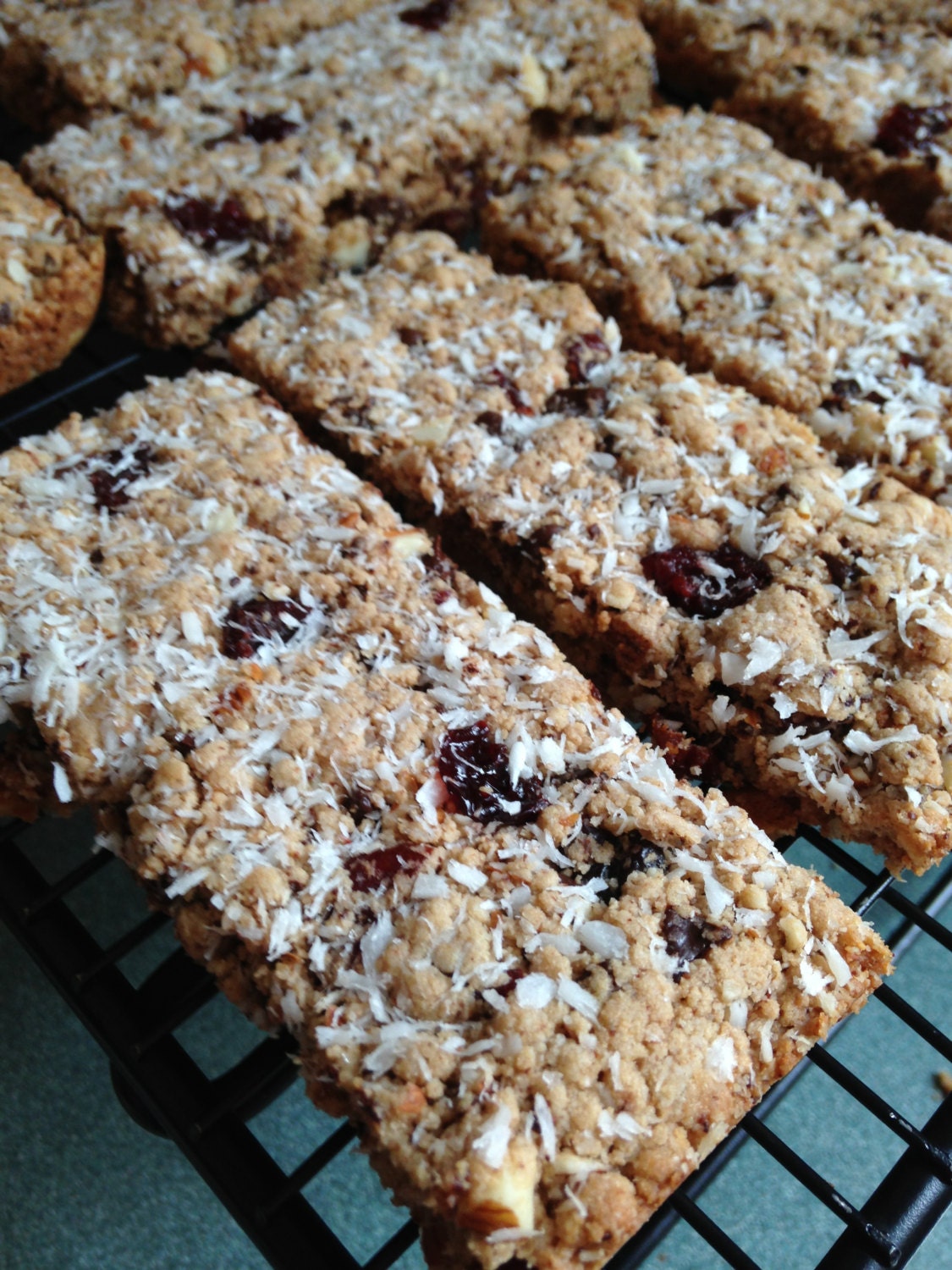 10 bars- Design your own GLUTEN FREE protein BARS All natural you pick the ingredients not someone else