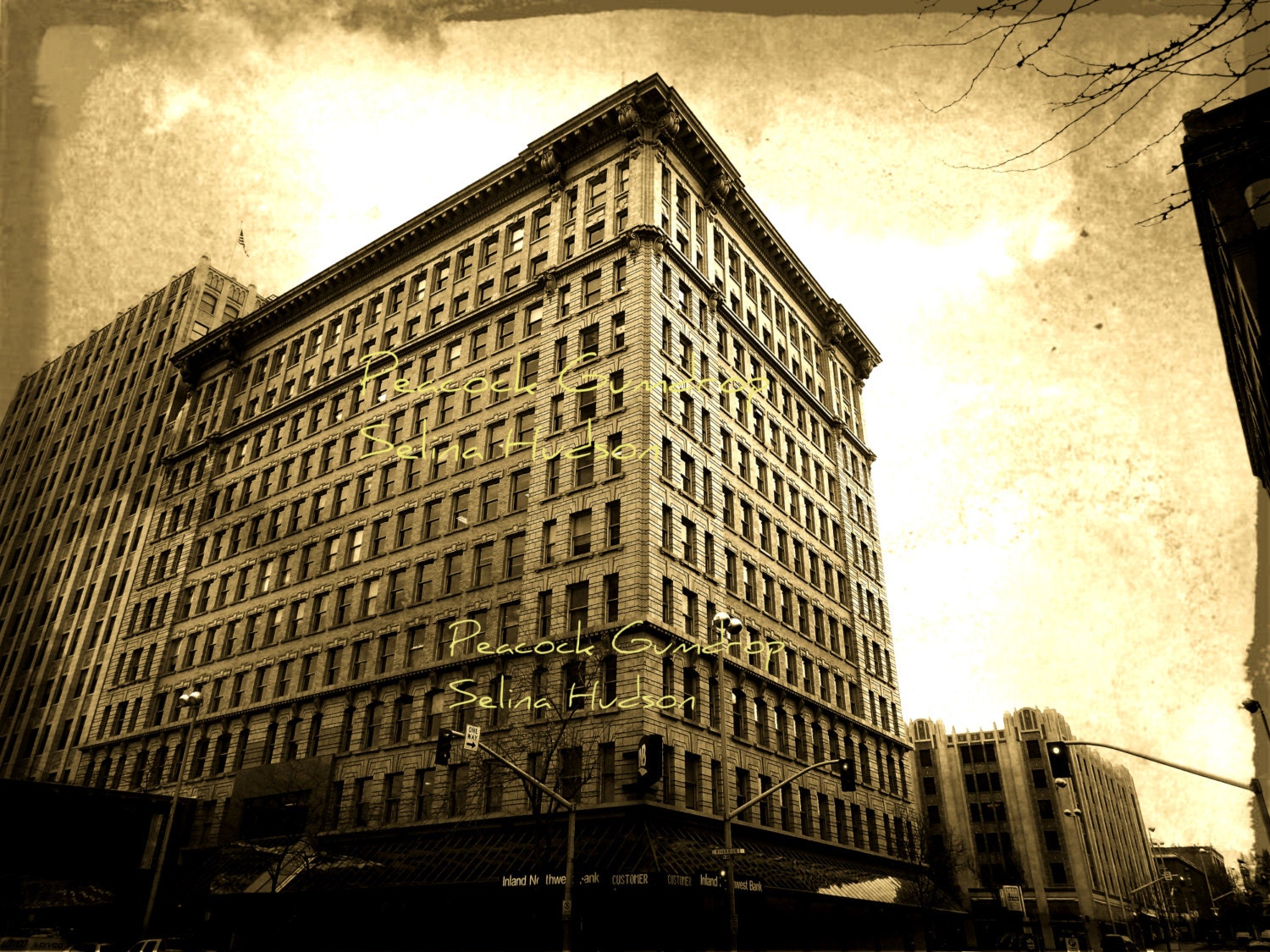 Old Fashion Building photo - 8 x 10 frame Print Art Photography