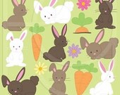 40% OFF bunny clipart for scrapbooking, commercial use, vector graphics, digital clip art, digital images - PGCLPK507 Il_170x135